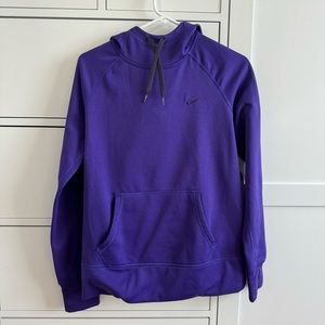 Women’s Nike Dri Fit  purple hoodie.Size M.